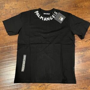 Palm Angels Black Short Sleeve Tee